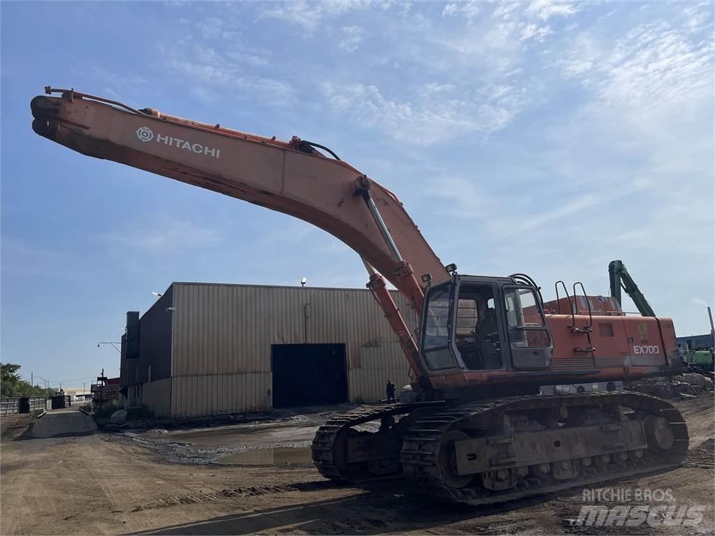 Hitachi EX700 Bandgrävare