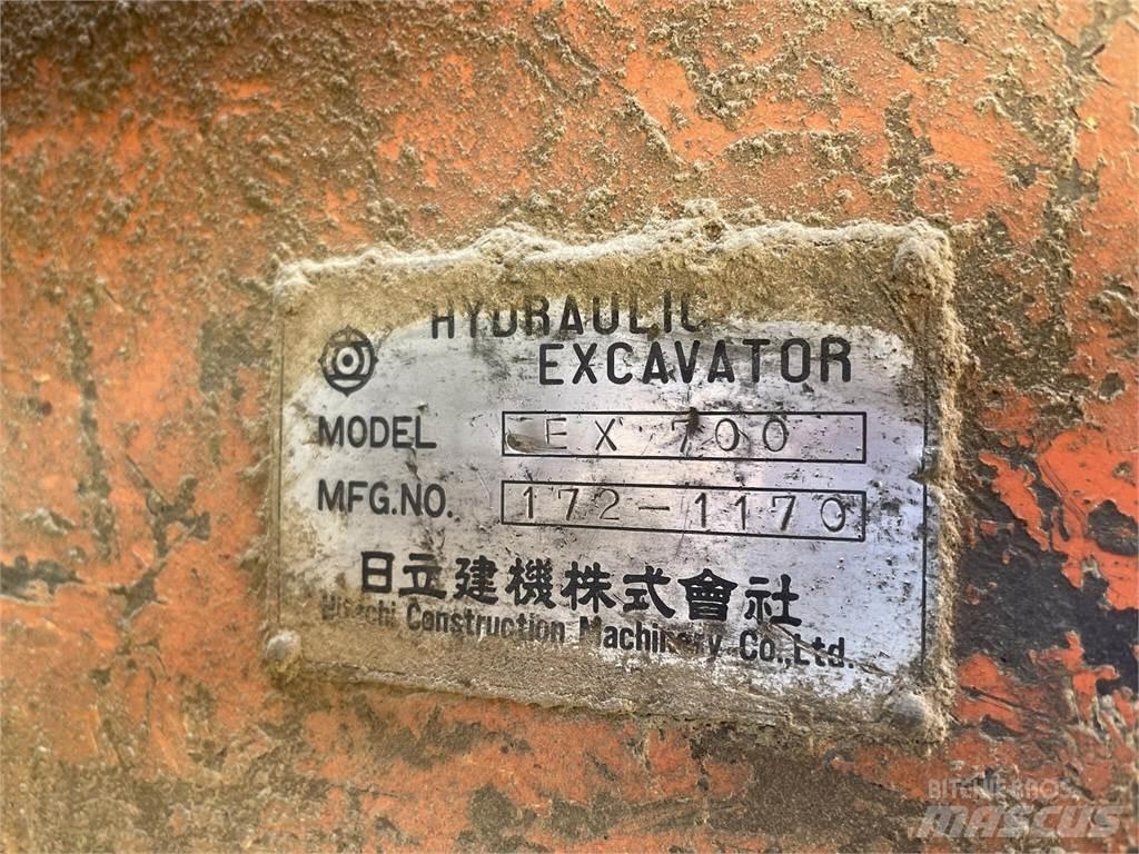Hitachi EX700 Bandgrävare