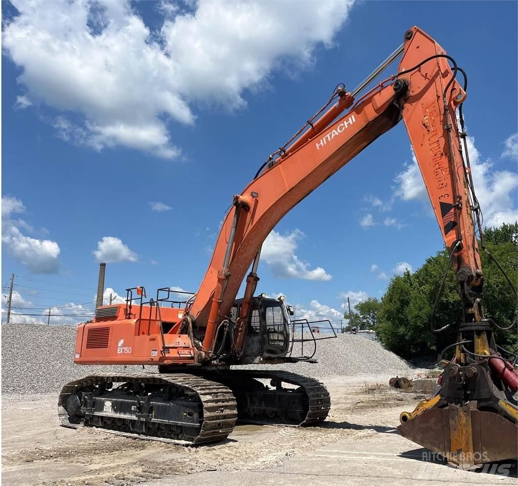 Hitachi EX750-5 Bandgrävare