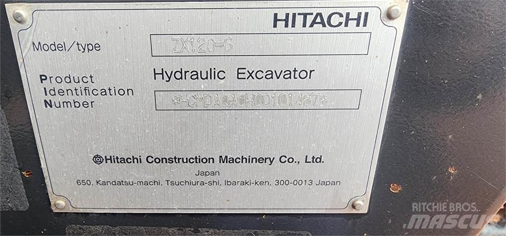 Hitachi ZX120-6 Bandgrävare