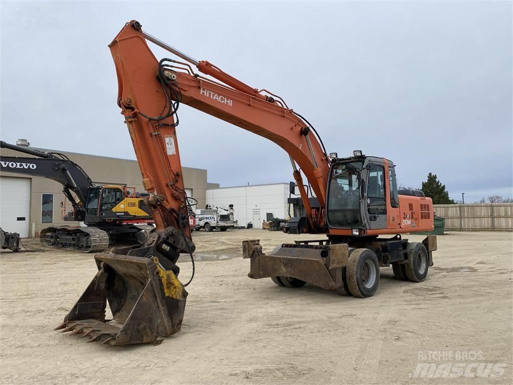 Hitachi ZX210W Hjulgrävare