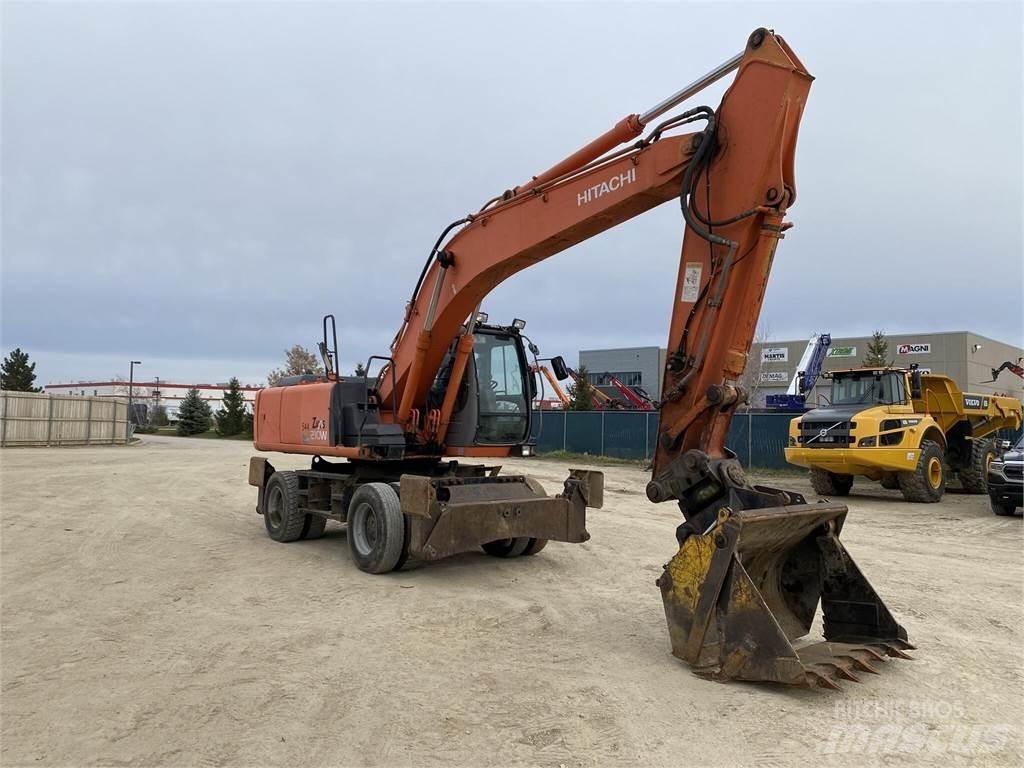 Hitachi ZX210W Hjulgrävare