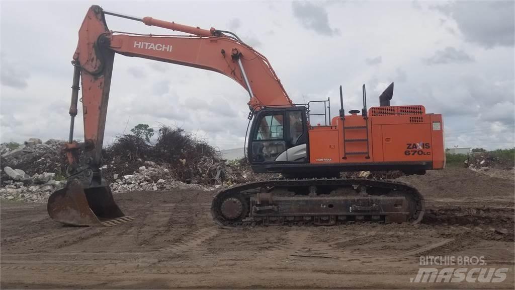 Hitachi ZX670 LC-5B Bandgrävare