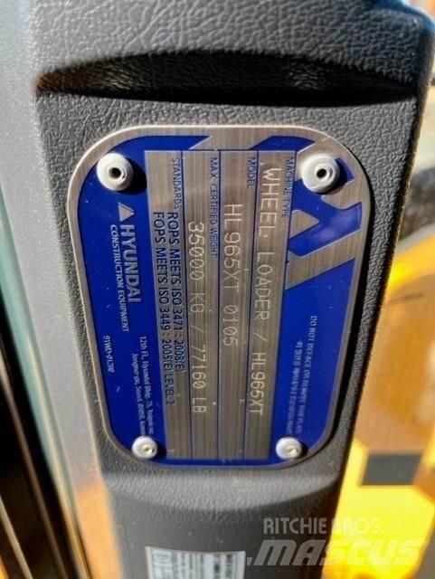 Hyundai HL965XT Hjullastare