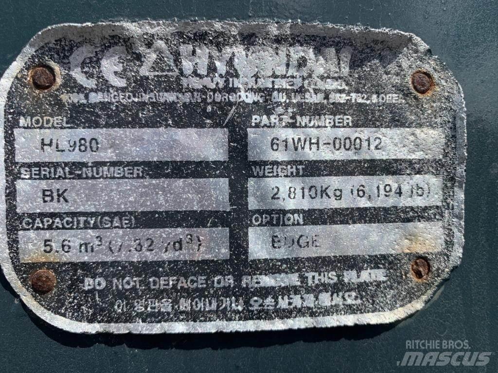 Hyundai HL980 Hjullastare