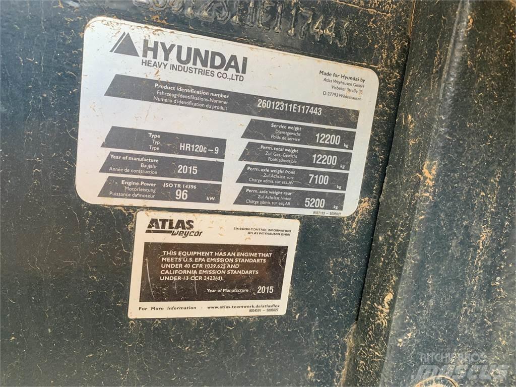 Hyundai HR120C-9 Tvåvalsvältar