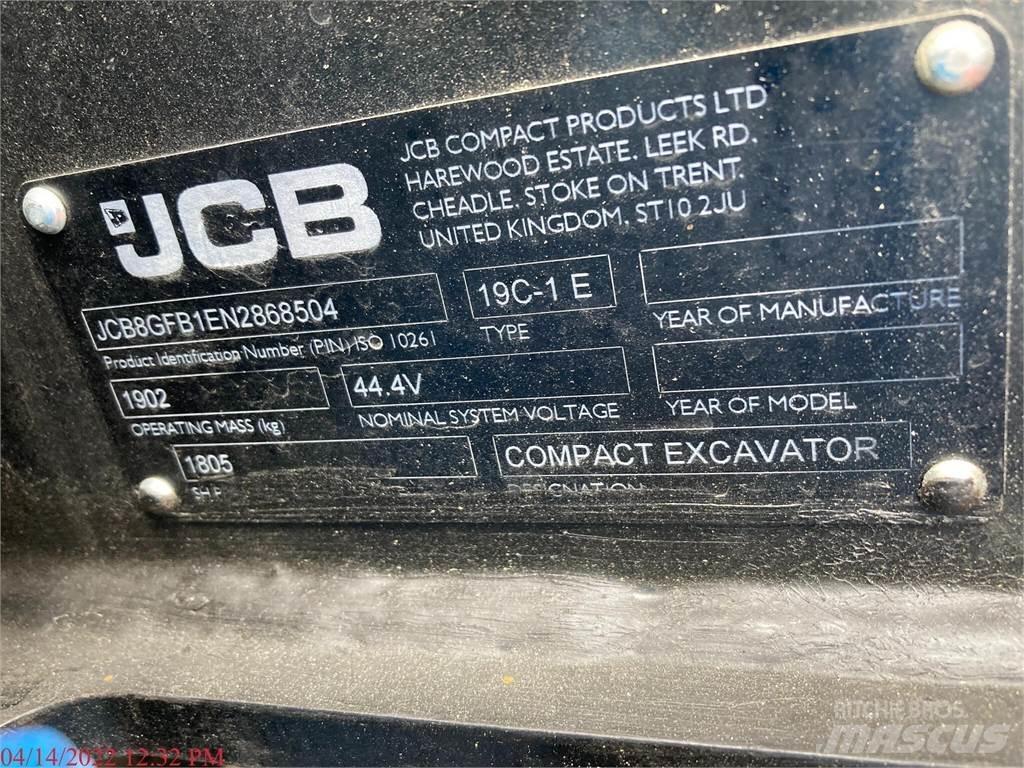 JCB 19C-1E Minigrävare < 7t