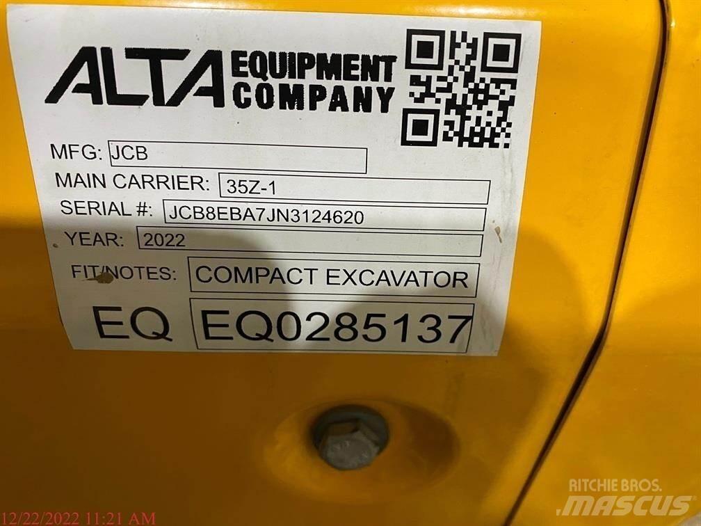 JCB 35Z-1 Minigrävare < 7t