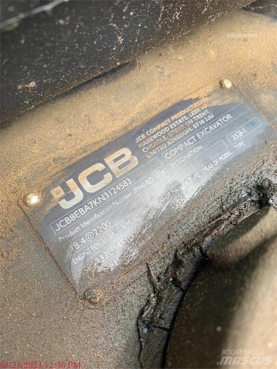 JCB 35Z-1 Minigrävare < 7t