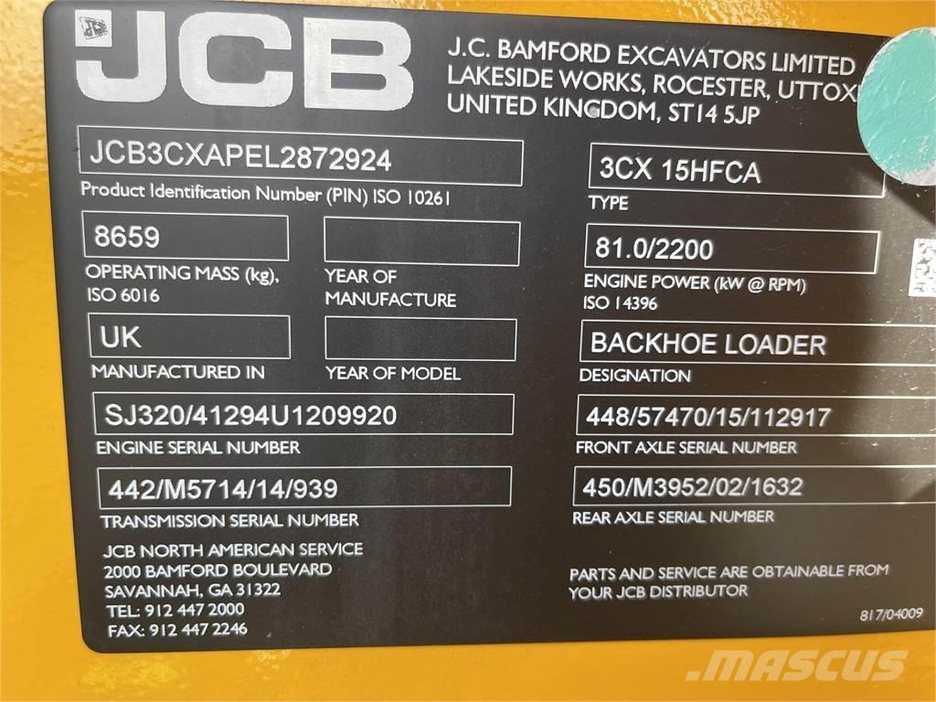 JCB 3CX15 SUPER Grävlastare