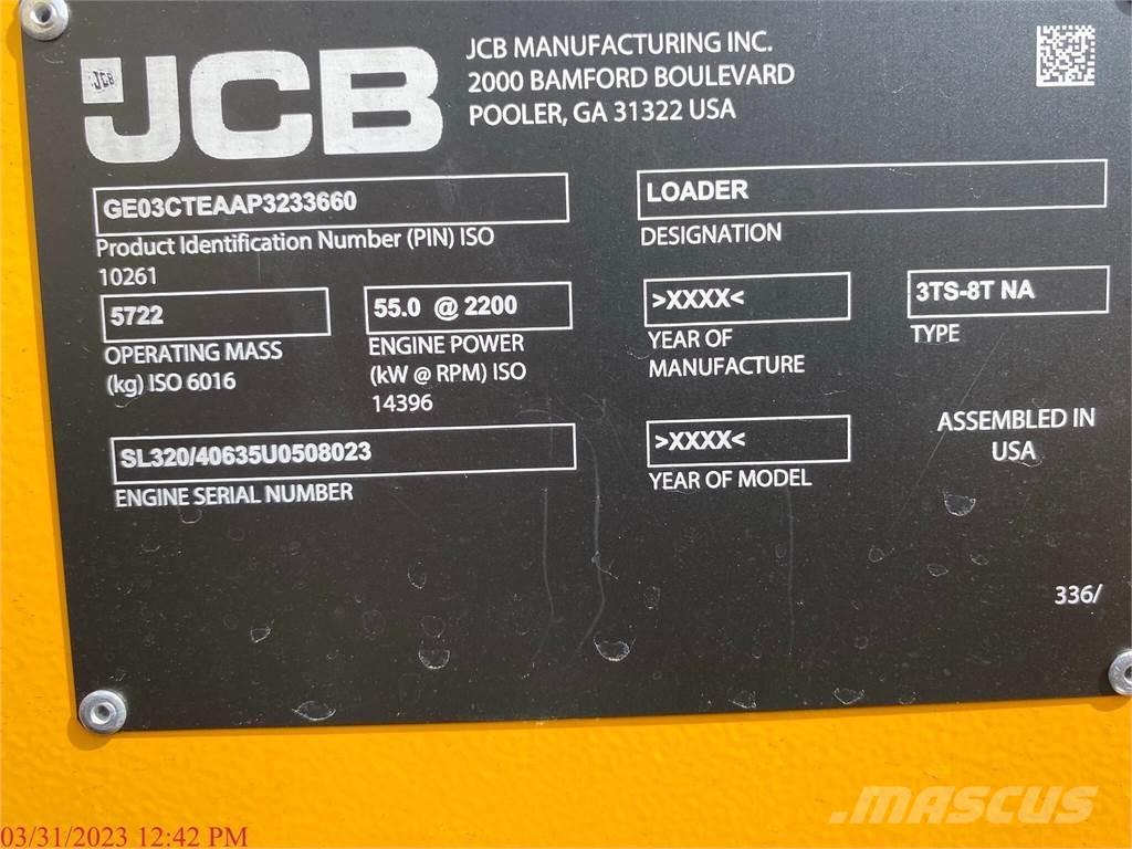 JCB 3TS-8T Kompaktlastare