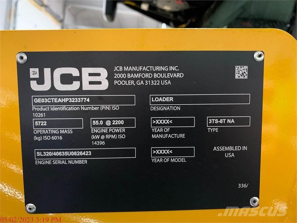 JCB 3TS-8T Kompaktlastare