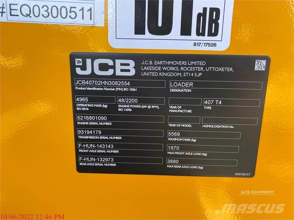 JCB 407 Hjullastare