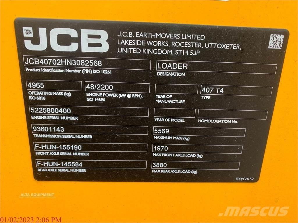 JCB 407B Hjullastare
