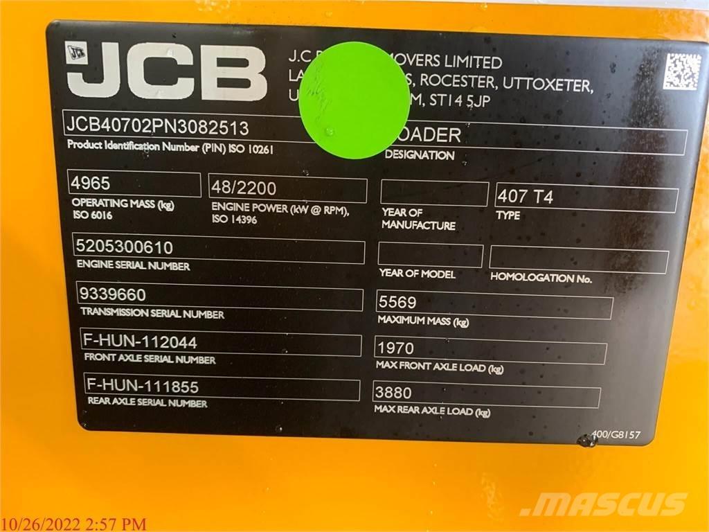 JCB 407B Hjullastare