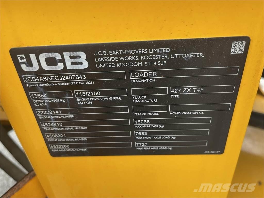 JCB 427ZX Hjullastare