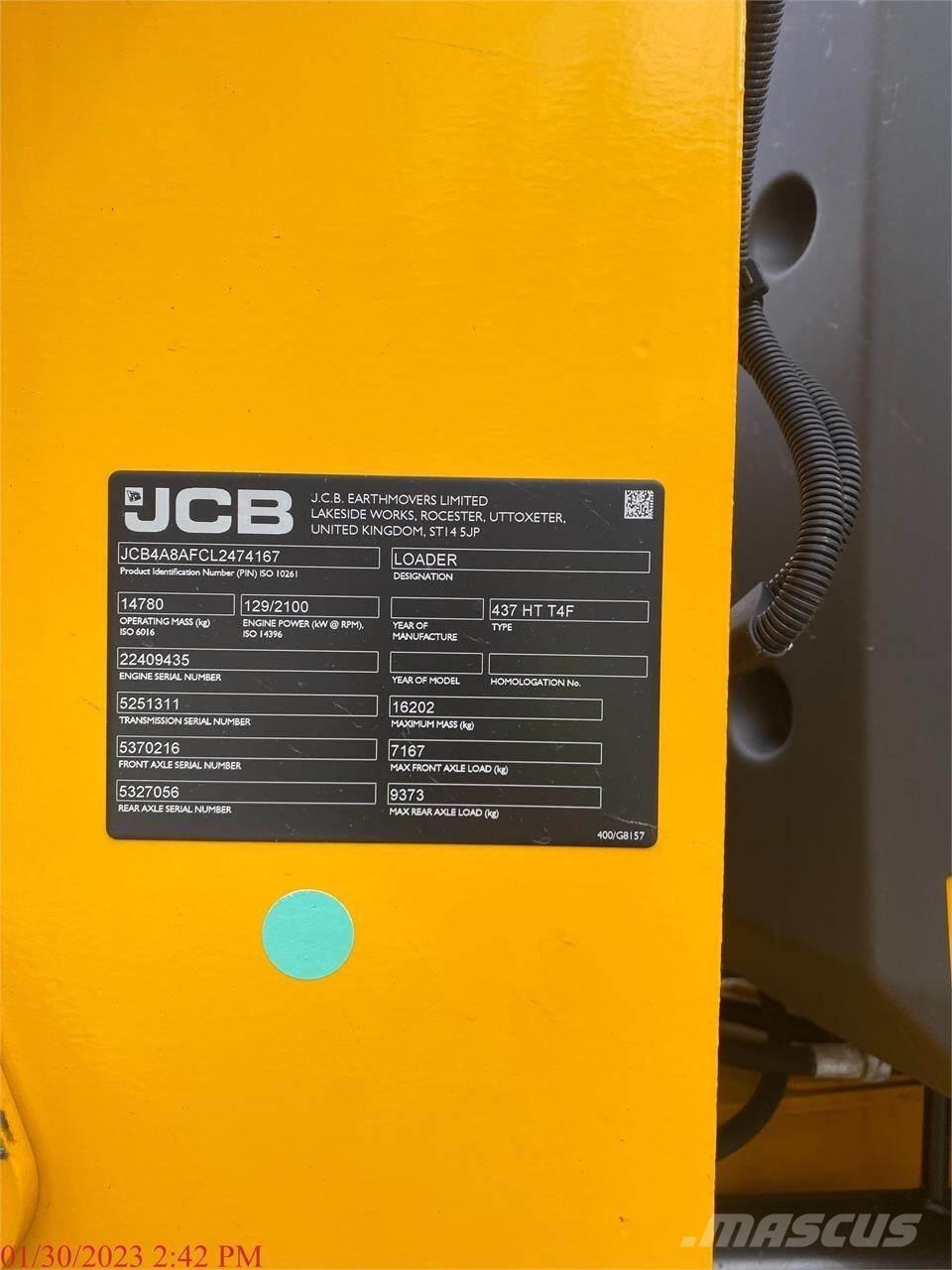 JCB 437HT Hjullastare