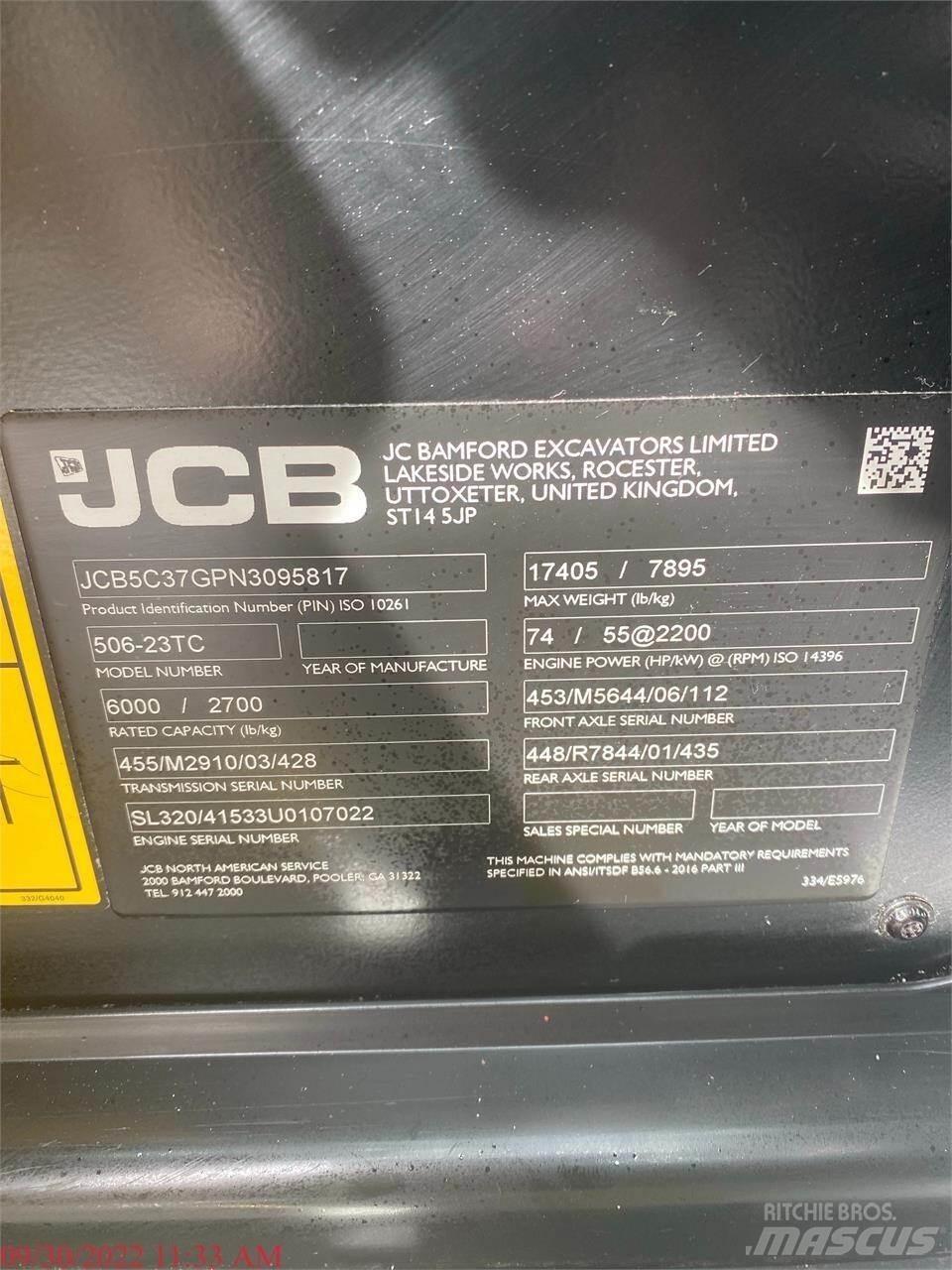 JCB 506-23TC Teleskoplastare