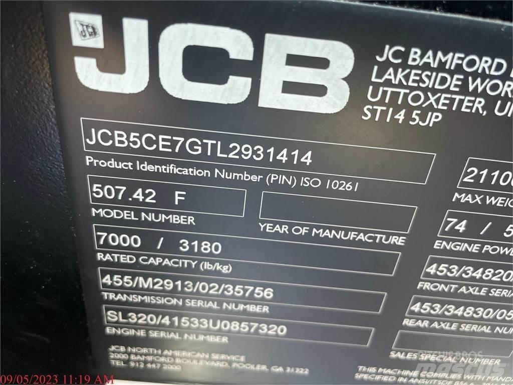 JCB 507-42 Teleskoplastare