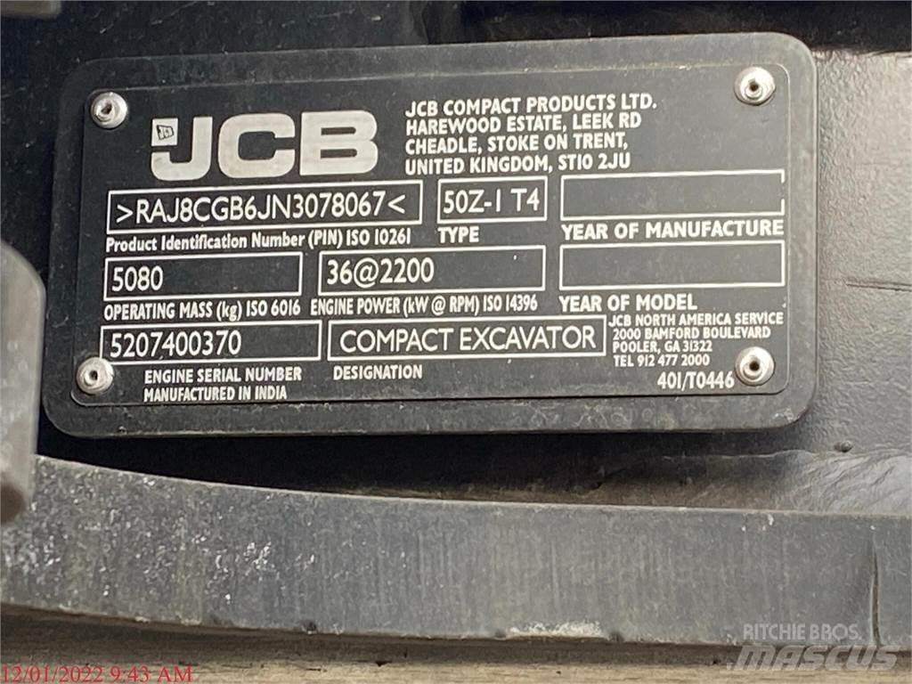 JCB 50Z-1 Minigrävare < 7t