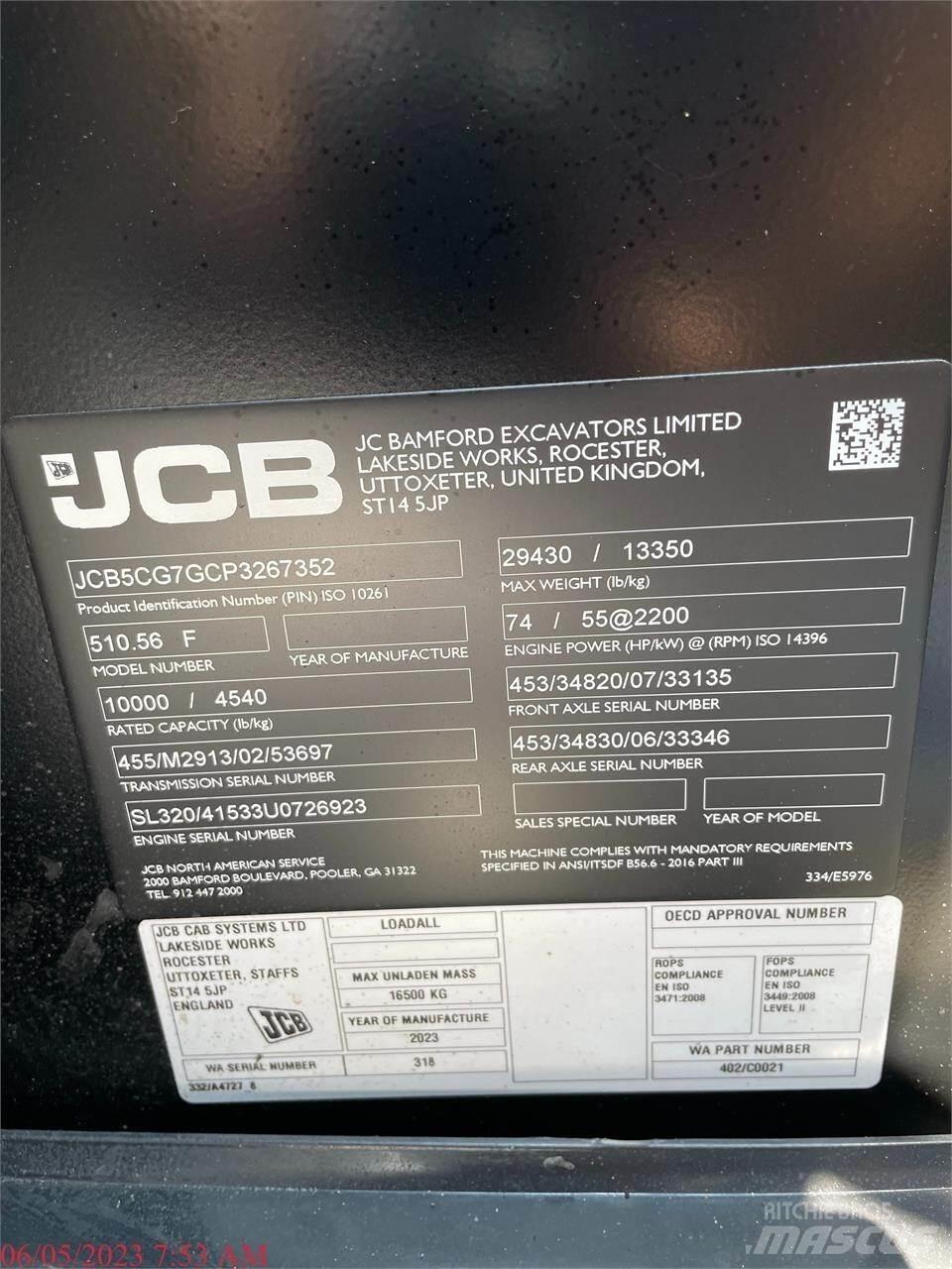JCB 510-56 Teleskoplastare