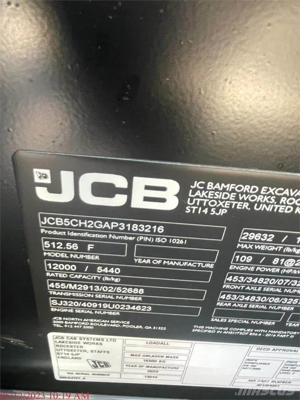 JCB 512-56 Teleskoplastare
