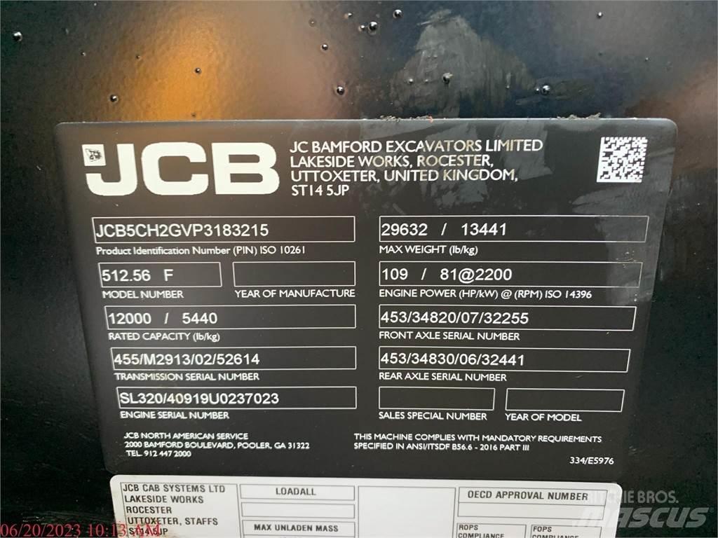 JCB 512-56 Teleskoplastare