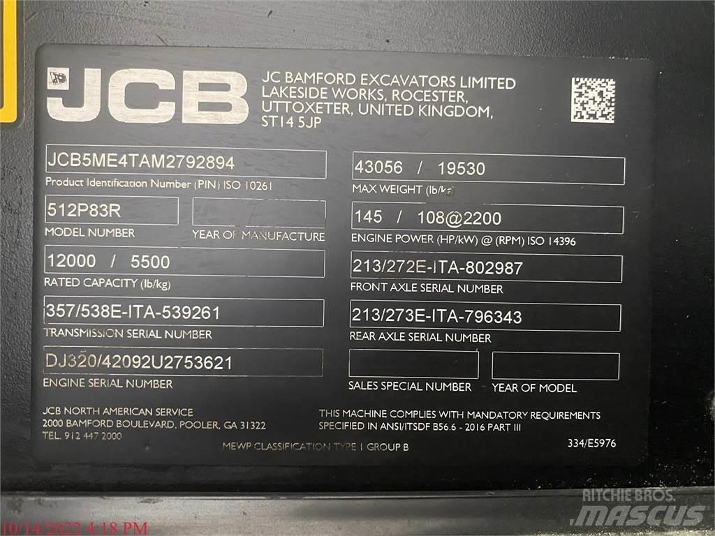 JCB 512-83R Teleskoplastare