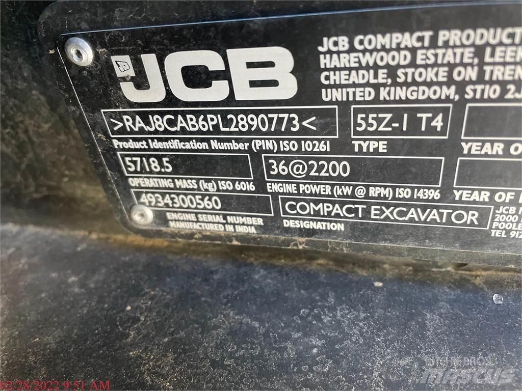 JCB 55Z-1 Minigrävare < 7t
