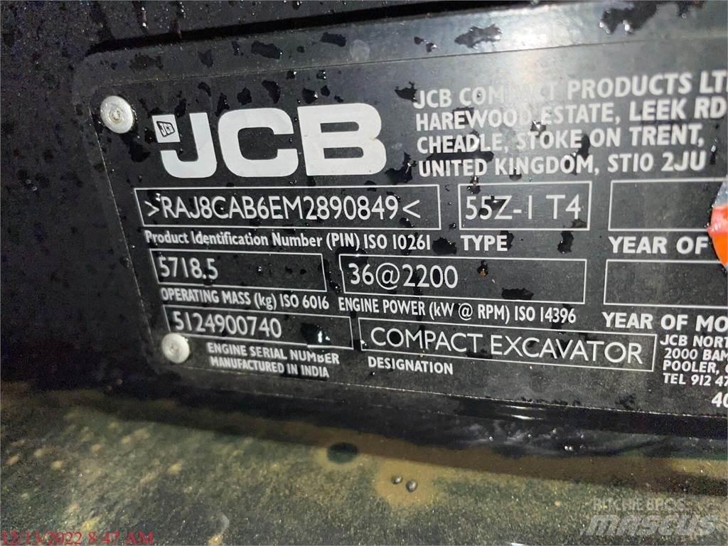 JCB 55Z-1 Minigrävare < 7t