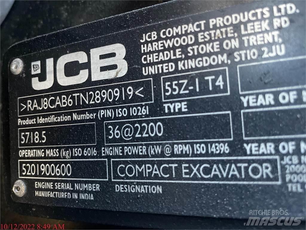 JCB 55Z-1 Minigrävare < 7t