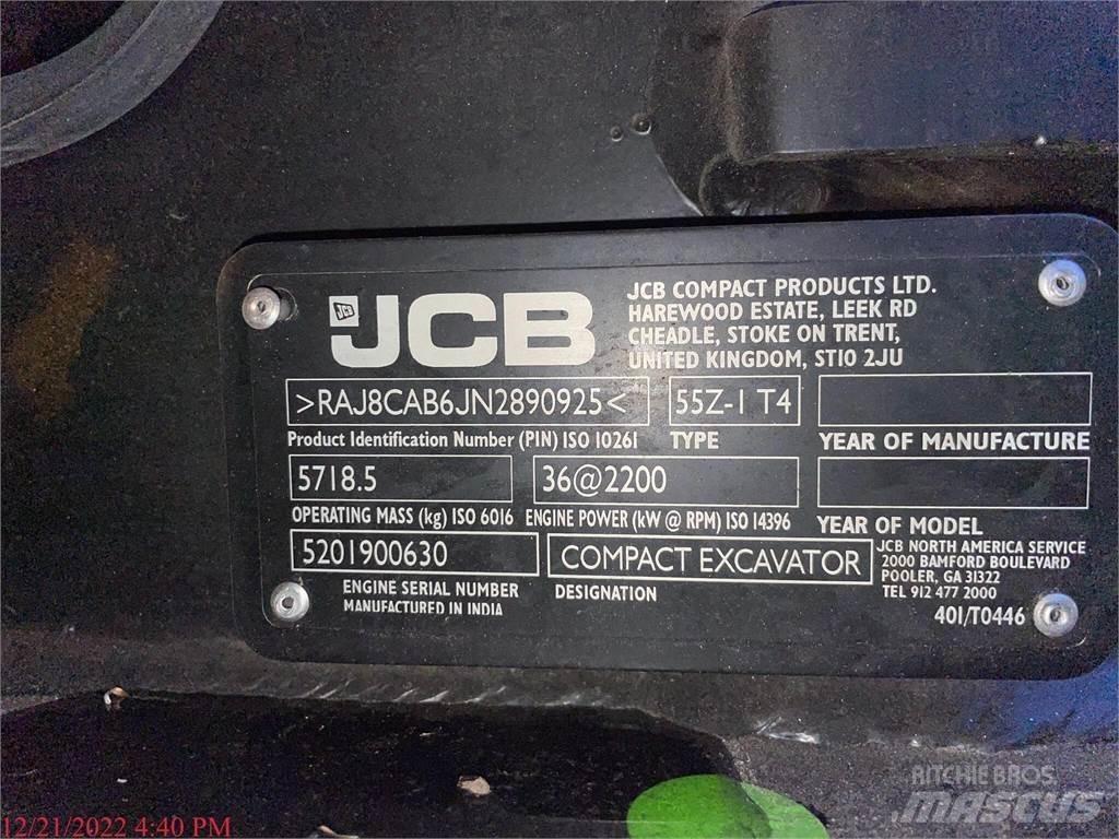 JCB 55Z-1 Minigrävare < 7t