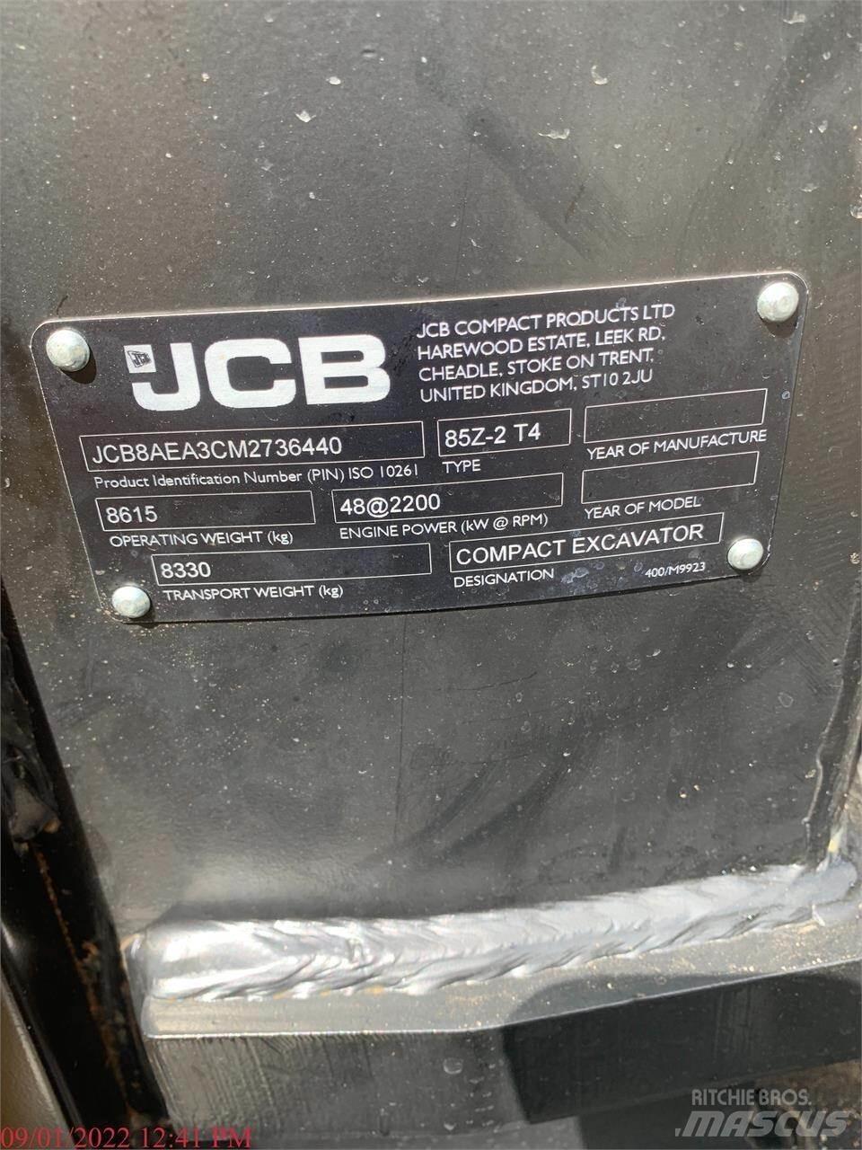 JCB 85Z-2 Bandgrävare