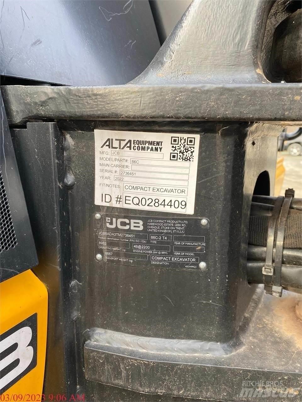 JCB 86C-2 Bandgrävare