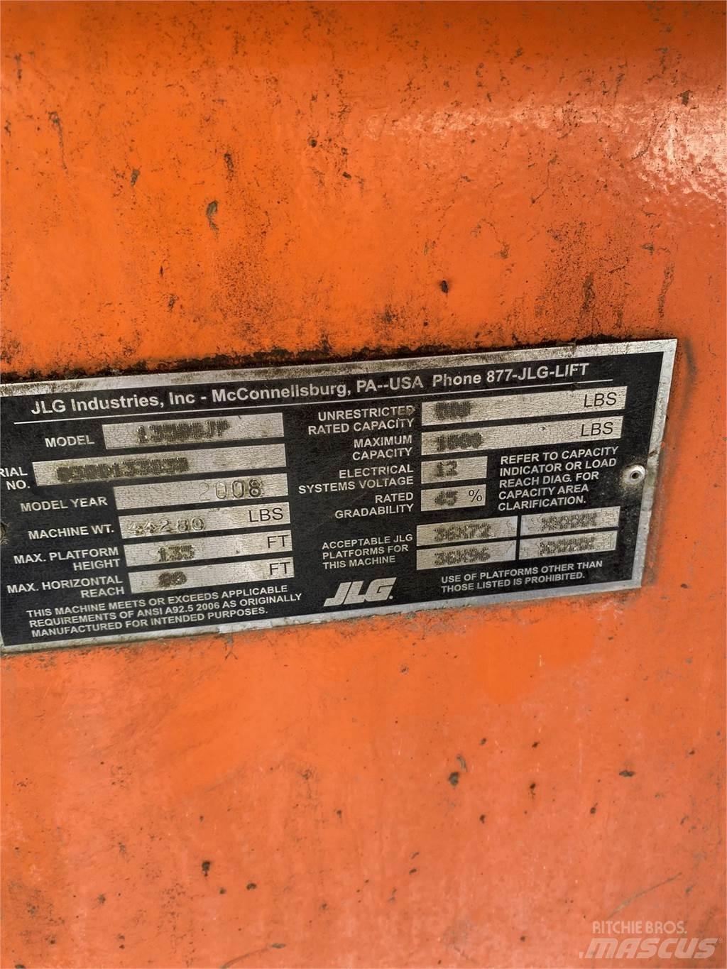 JLG 1350SJP Teleskop bomliftar