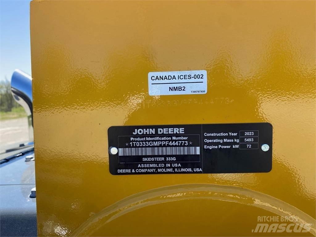 John Deere 333G Kompaktlastare