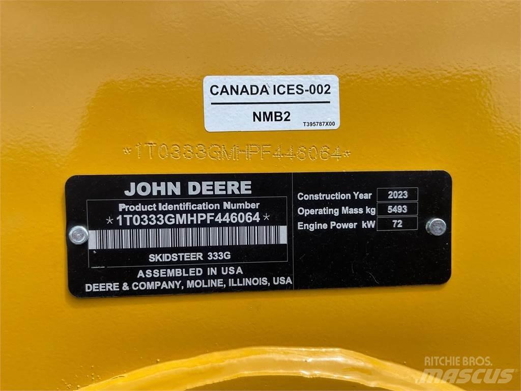 John Deere 333G Kompaktlastare