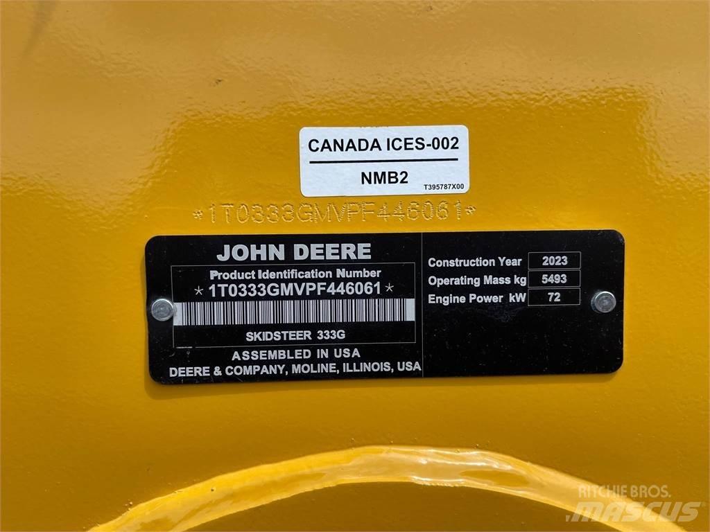 John Deere 333G Kompaktlastare