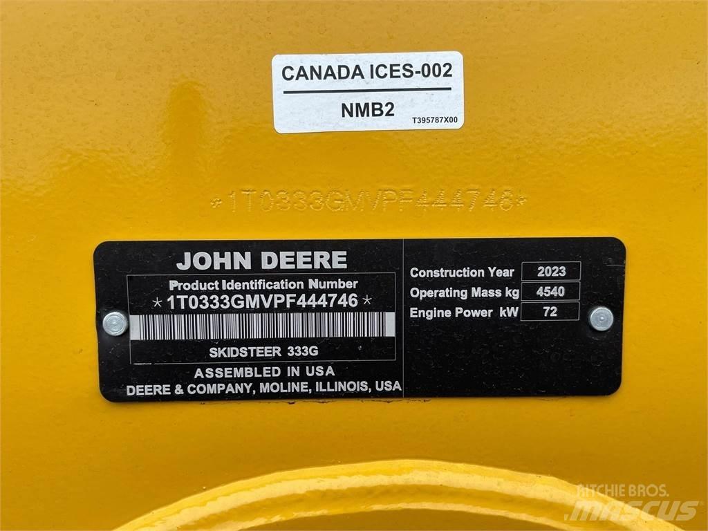 John Deere 333G Kompaktlastare