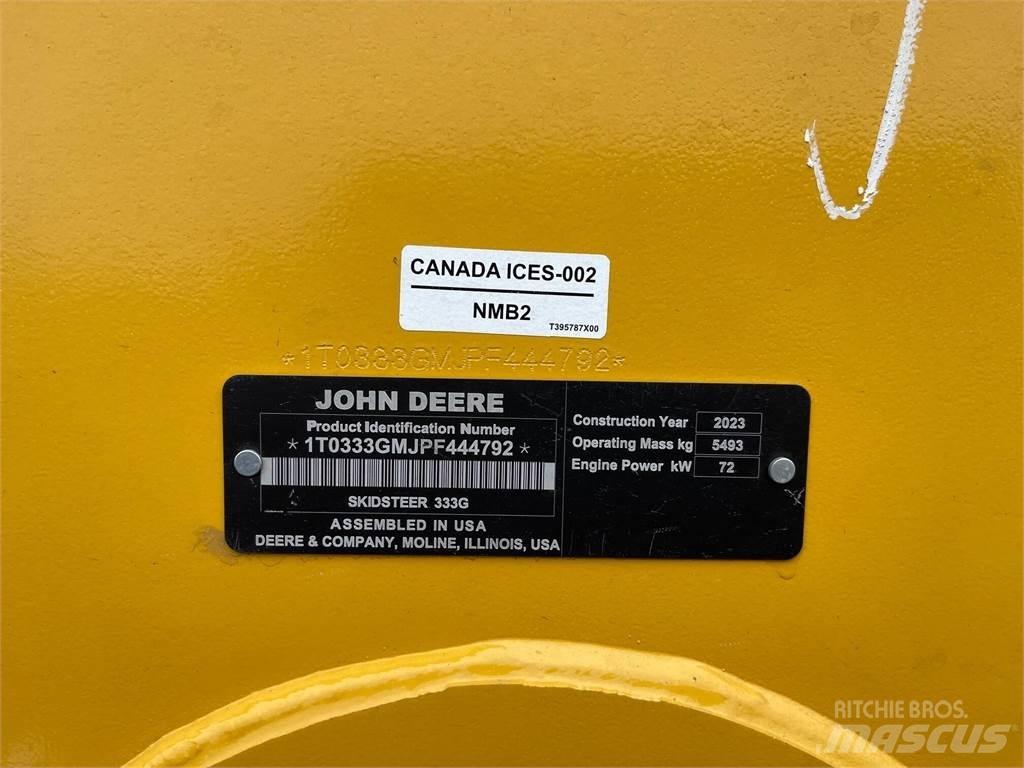 John Deere 333G Kompaktlastare