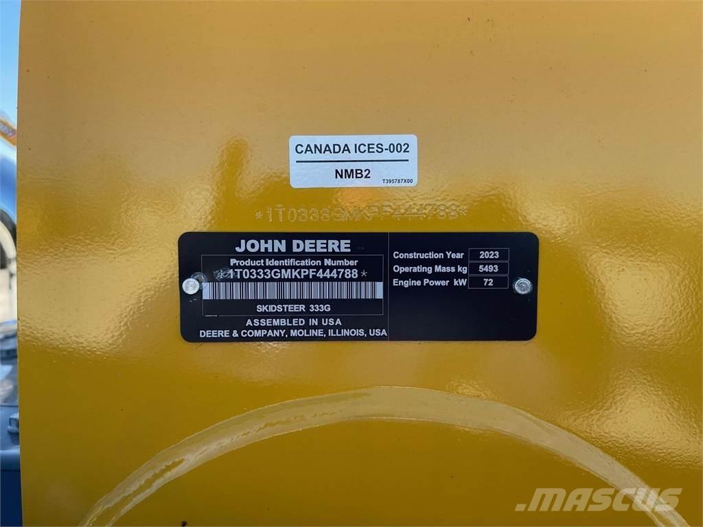 John Deere 333G Kompaktlastare