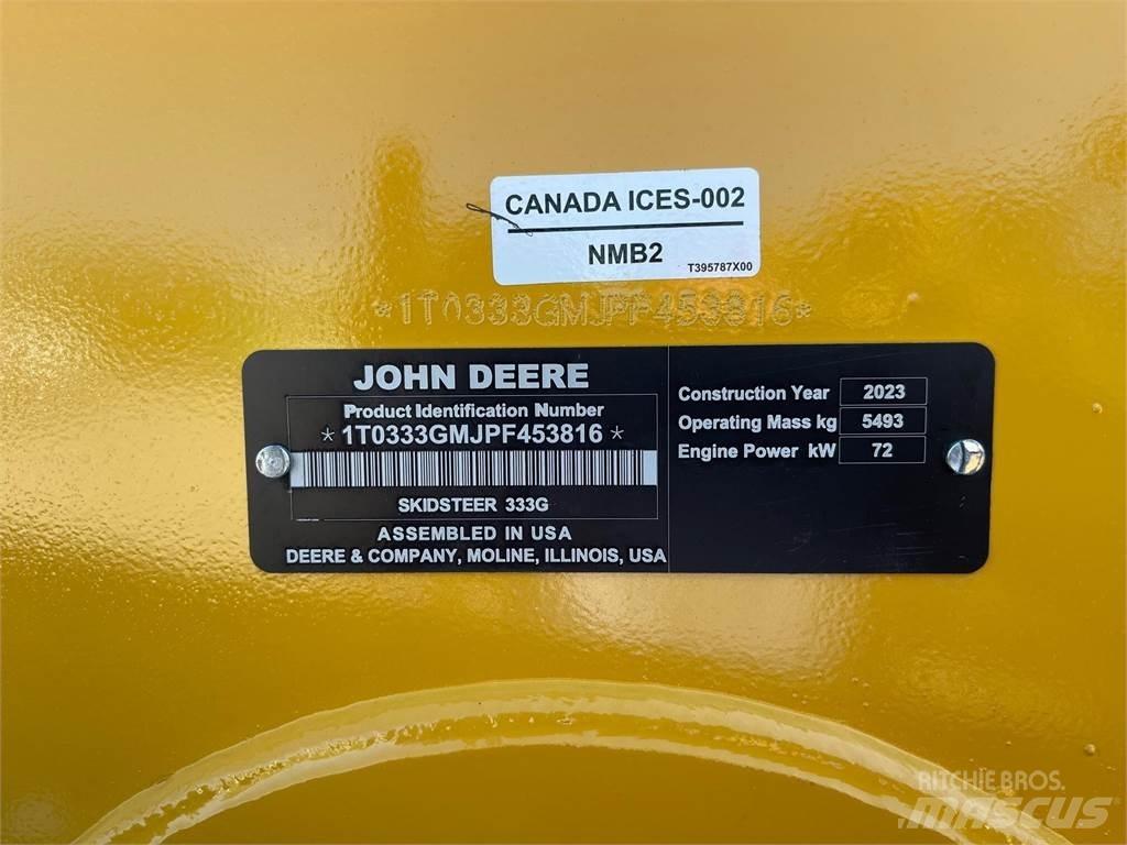 John Deere 333G Kompaktlastare