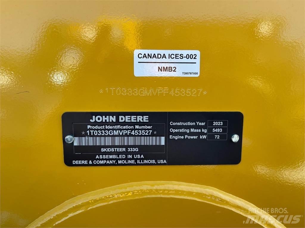 John Deere 333G Kompaktlastare