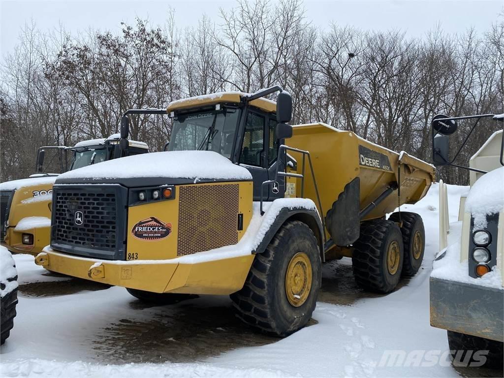 John Deere 460E Midjestyrd dumper