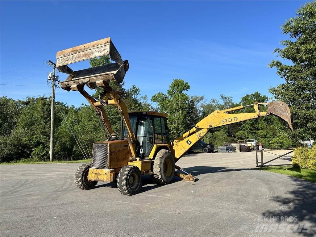 John Deere 510D Grävlastare