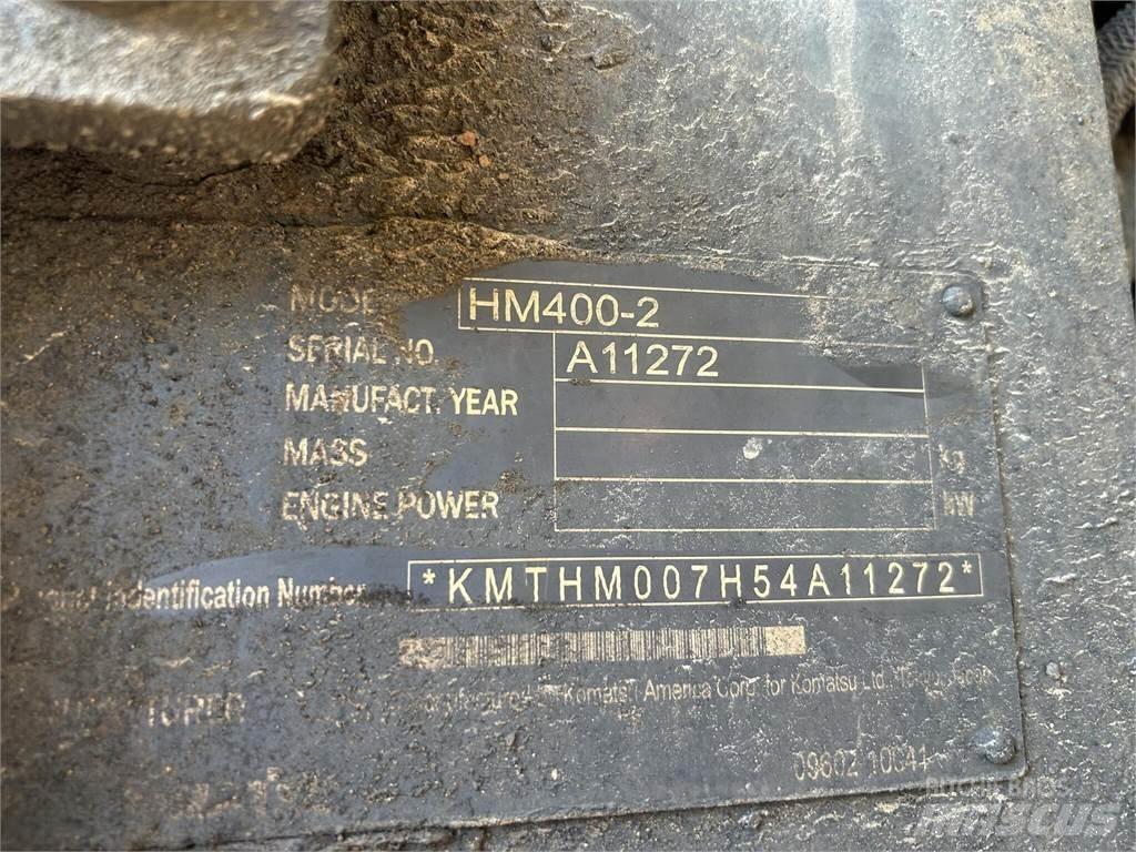 Komatsu HM400-2 Midjestyrd dumper