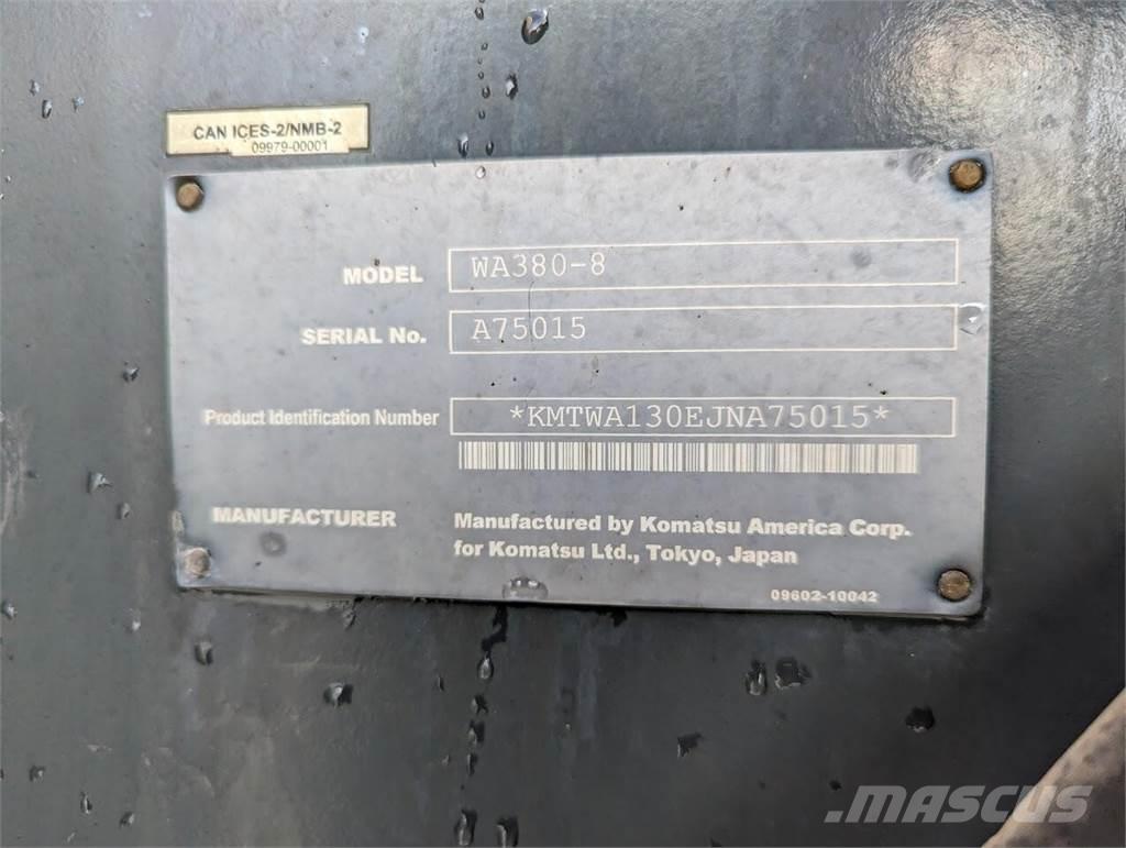 Komatsu WA380-8 Hjullastare