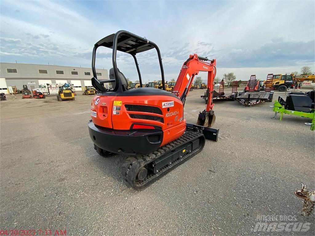 Kubota KX040-4 Minigrävare < 7t