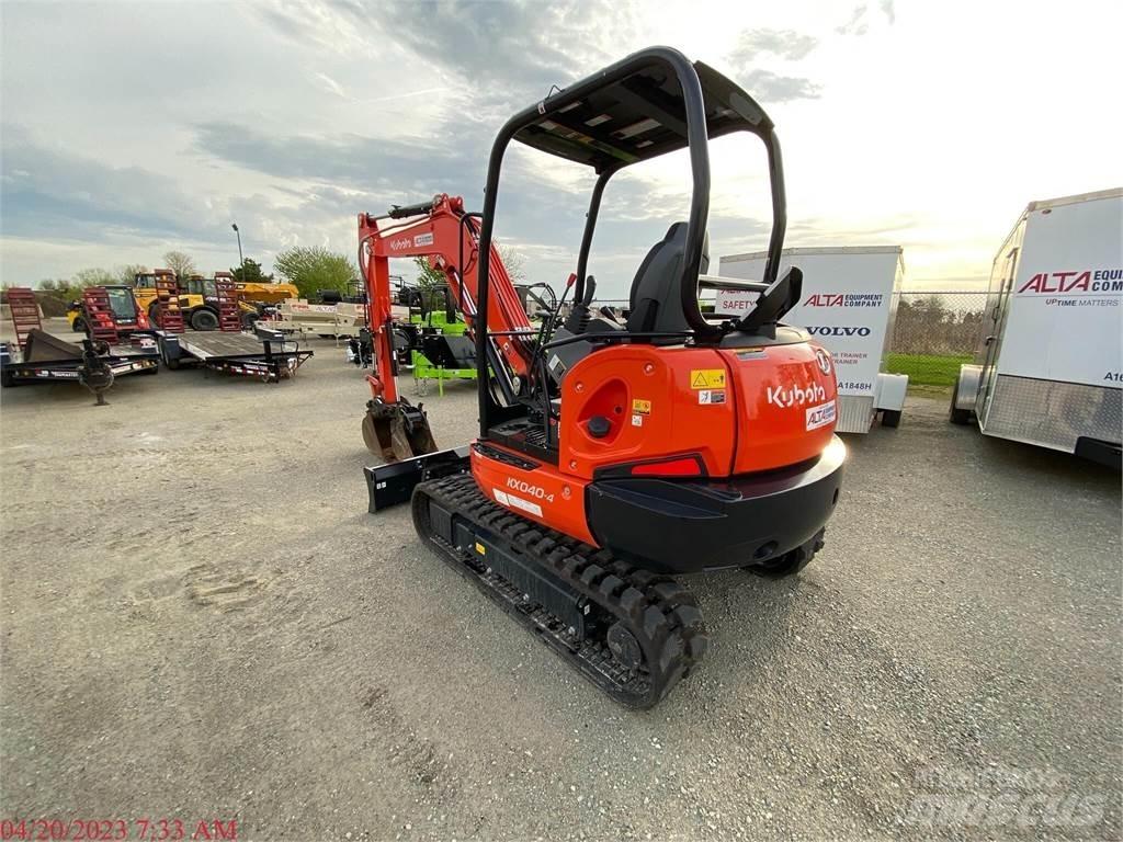 Kubota KX040-4 Minigrävare < 7t