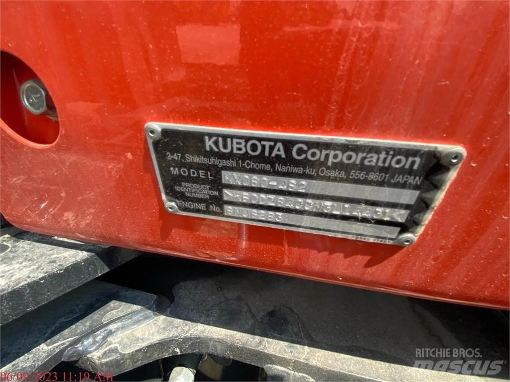 Kubota KX080-4 Bandgrävare